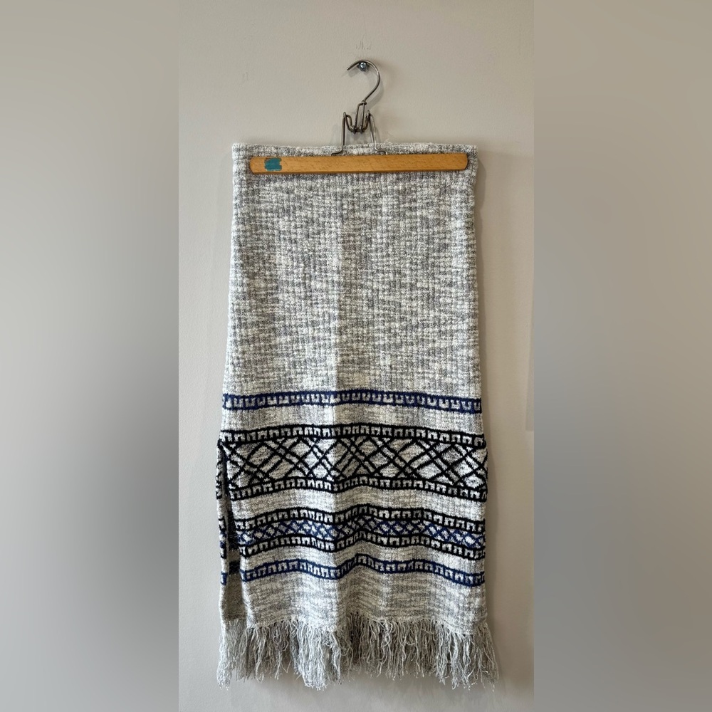 Free People Fringe Sweater Skirt